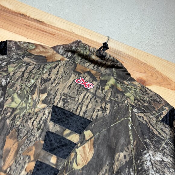 Gander Mountain Jacket Mens XXL Guide Series Mossy Oak Camo Pullover Hunting - Picture 12 of 13